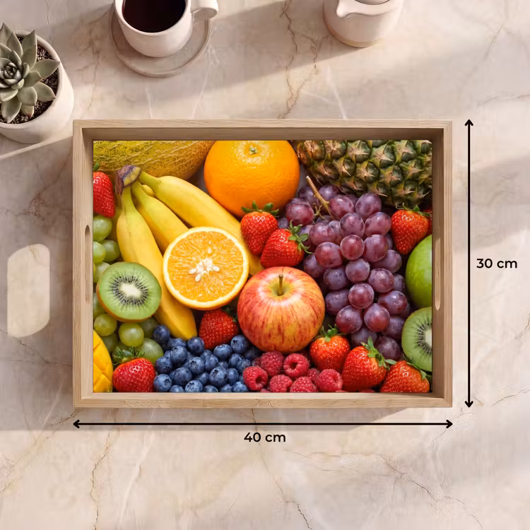 Tray - Food - Fruit - Fresh - Colorful - Nutrition — 8