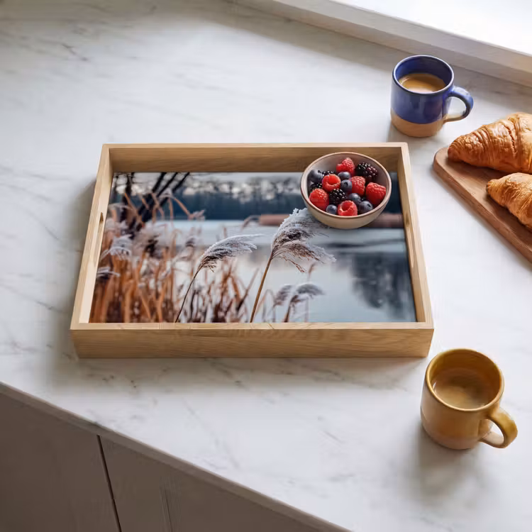 Tray - Reed - Grass - Nature - Winter - Lake — 3