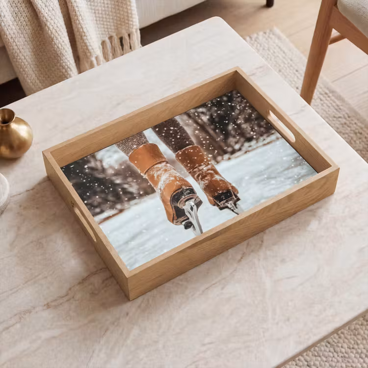Tray - Skating - Ice - Winter - Snow — 2