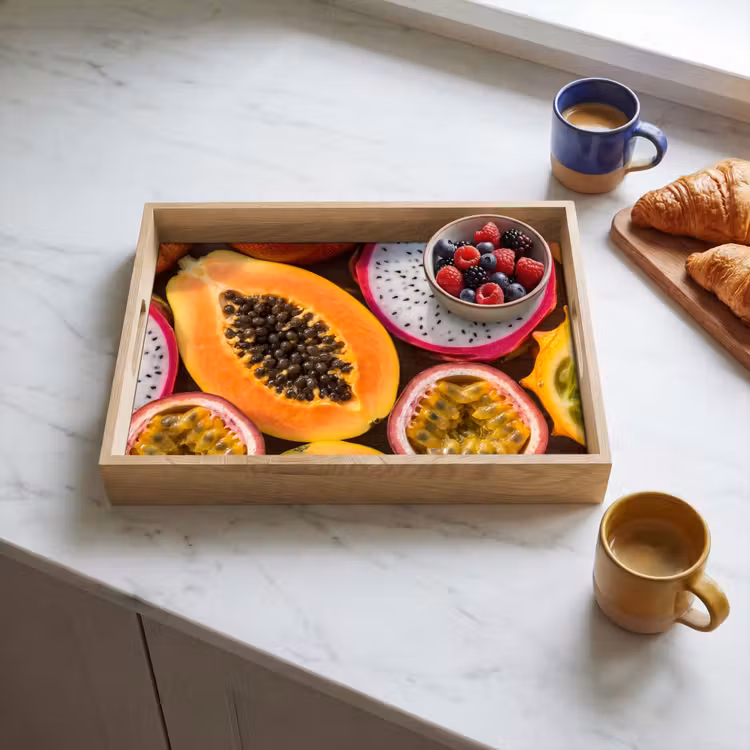 Tray - Fruit - Open - Tropical - Food - Colorful — 3