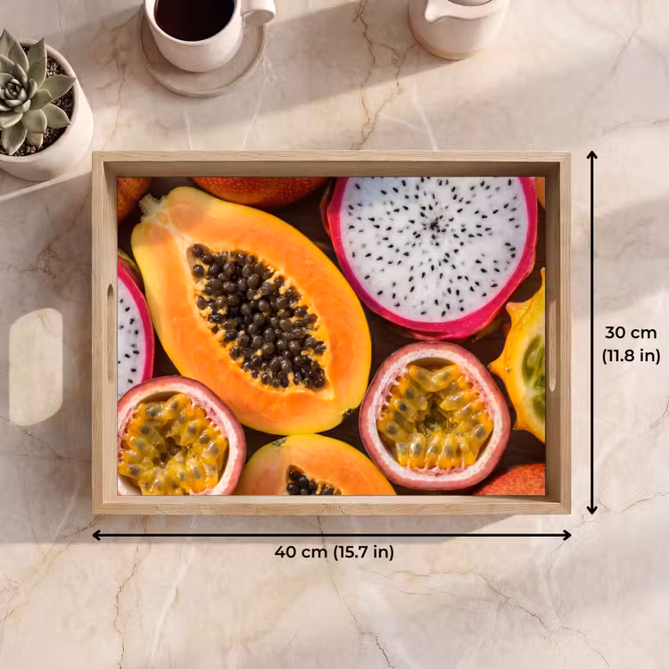 Tray - Fruit - Open - Tropical - Food - Colorful — 7
