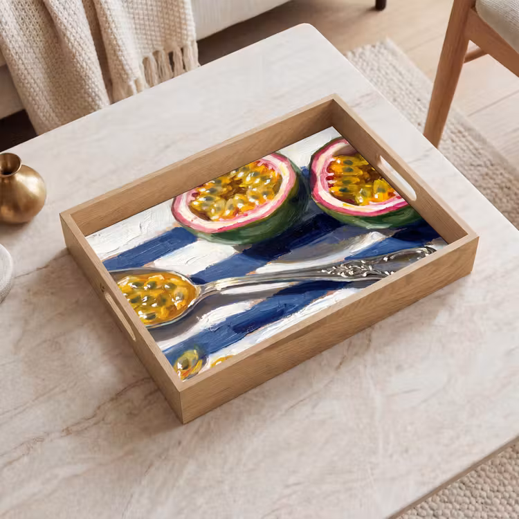Tray - Food - Passion Fruit - Tropical - Modern - Colorful — 2