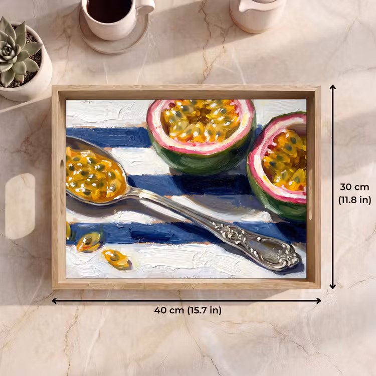 Tray - Food - Passion Fruit - Tropical - Modern - Colorful — 7