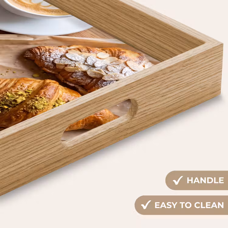 Tray - Food - Croissant - Coffee - Breakfast - Modern — 9