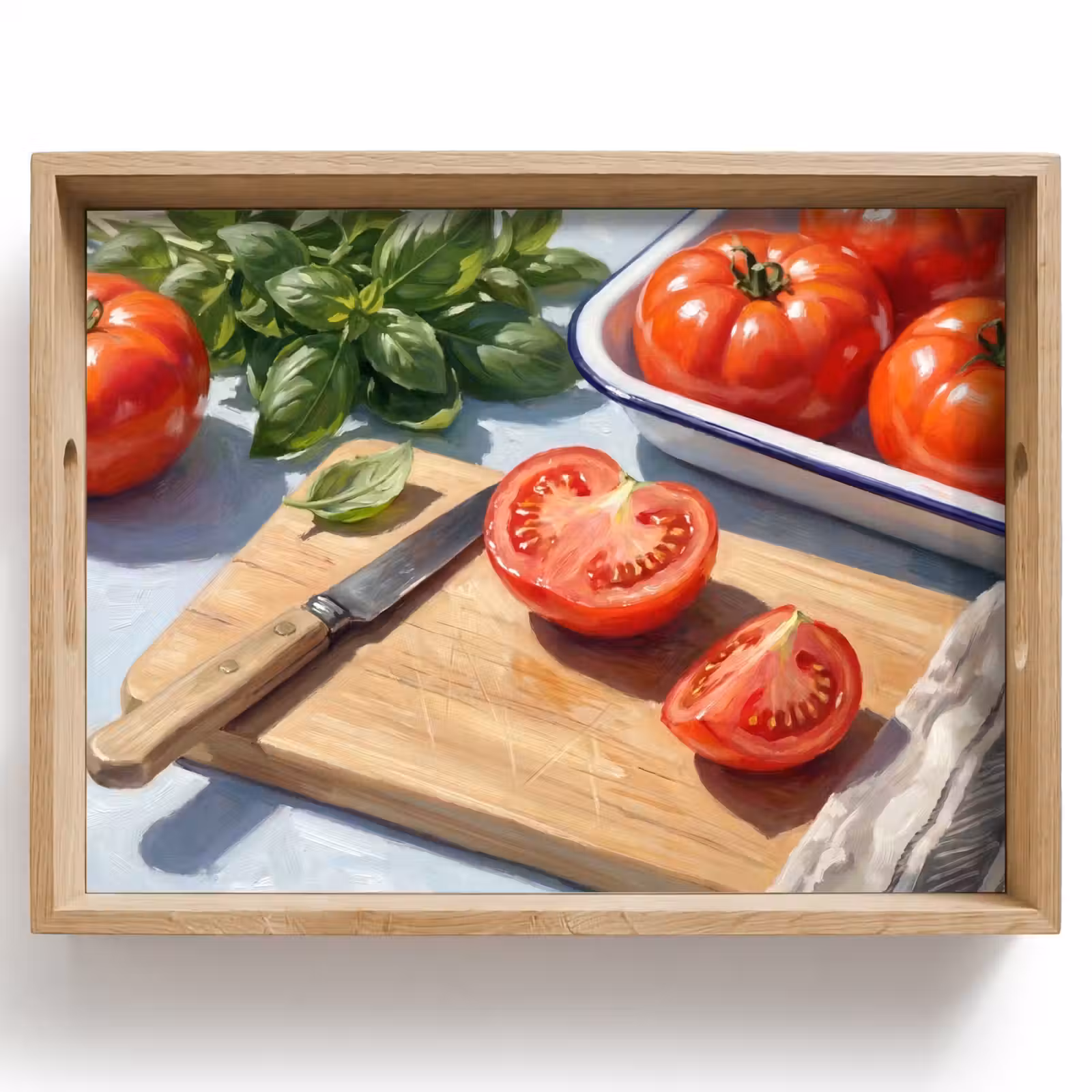 Tray - Food - Kitchen - Ingredients - Still Life - Red — 1