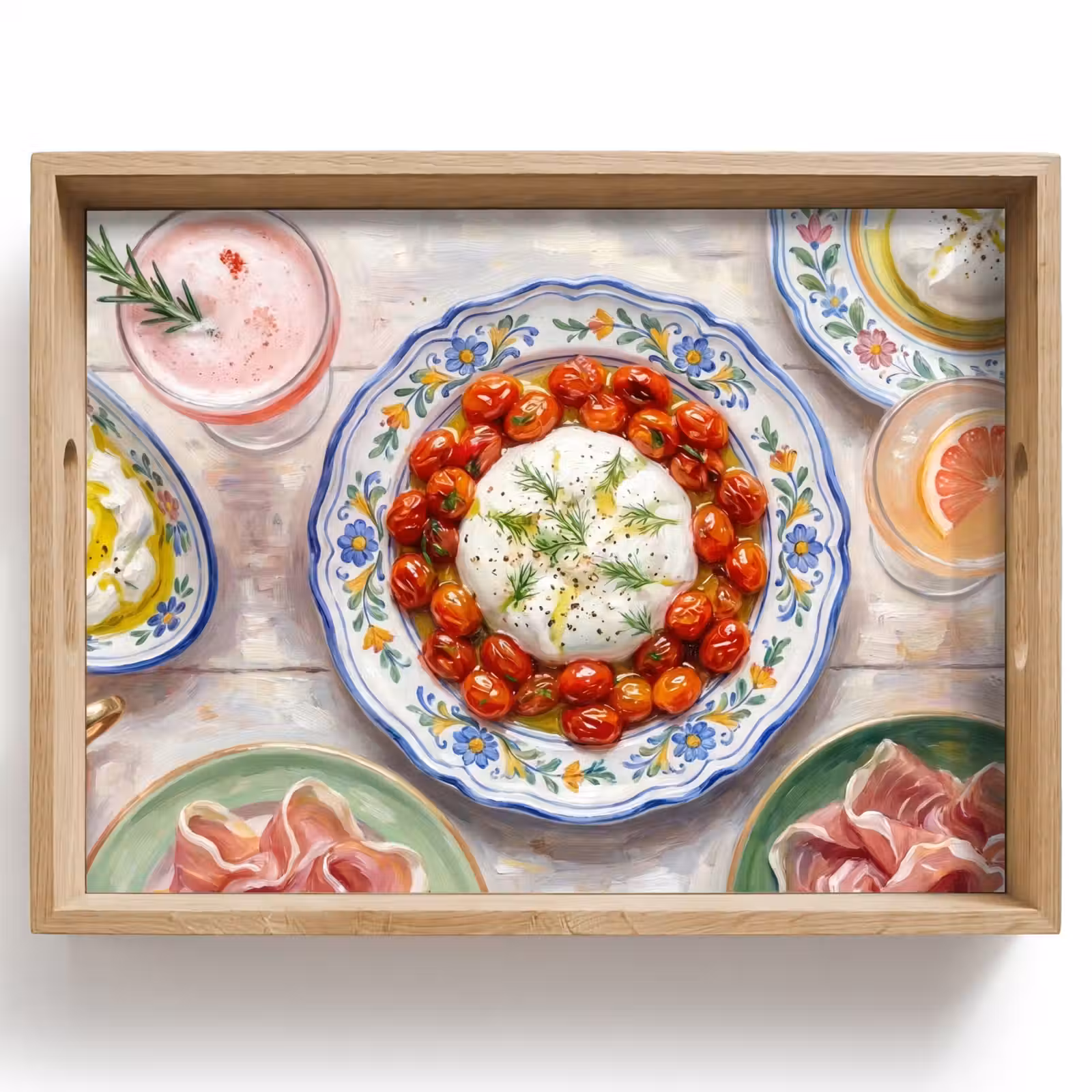 Tray - Food - Table - Miscellaneous - Modern — 1