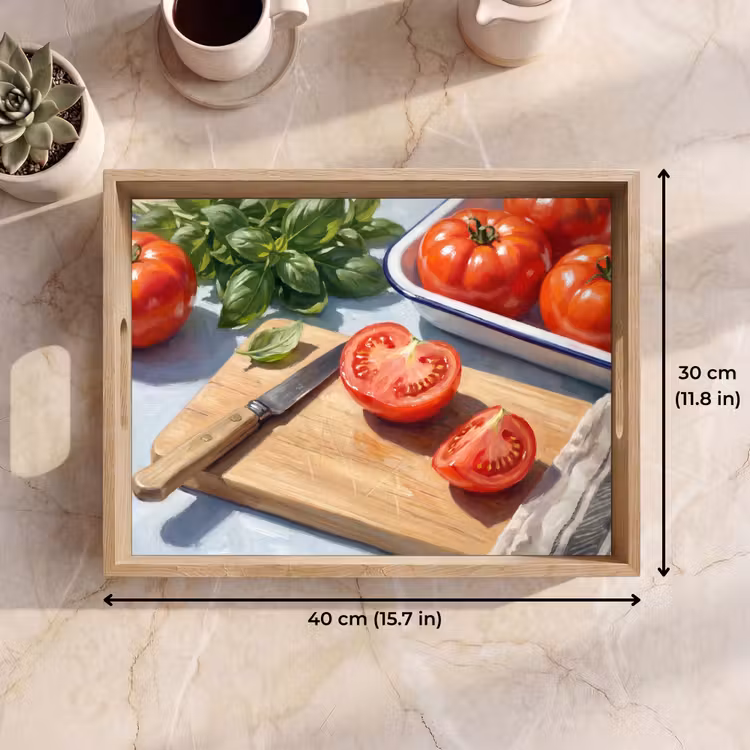 Tray - Food - Kitchen - Ingredients - Still Life - Red — 7