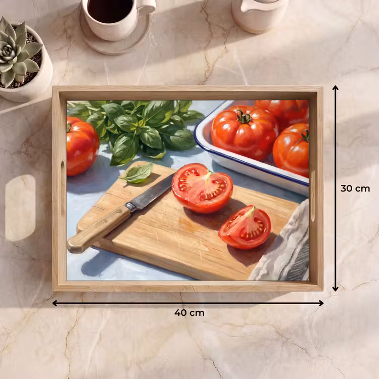Tray - Food - Kitchen - Ingredients - Still Life - Red — 8