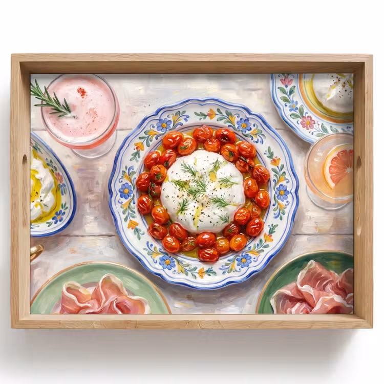 Tray - Food - Table - Miscellaneous - Modern — 1