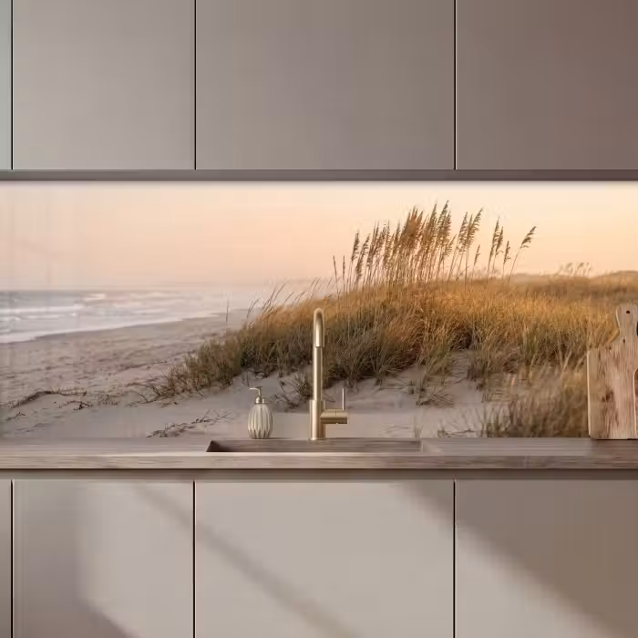 Kitchen splashback - Dune landscape - Sunset - Beach