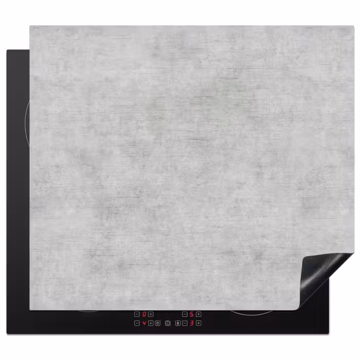 Induction hob protector - Concrete - Grey - Industrial - Pattern