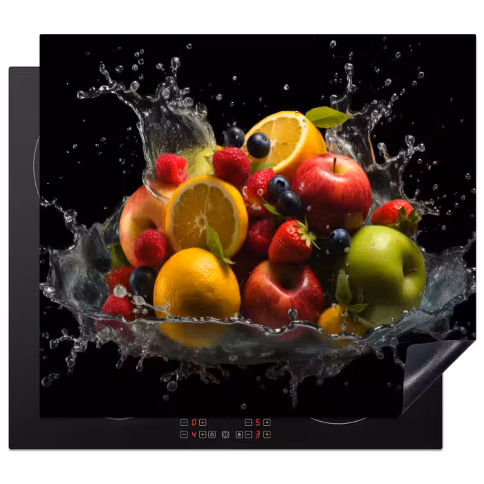 Induction hob protector - Fruit - Apple - Orange - Red fruit - Water