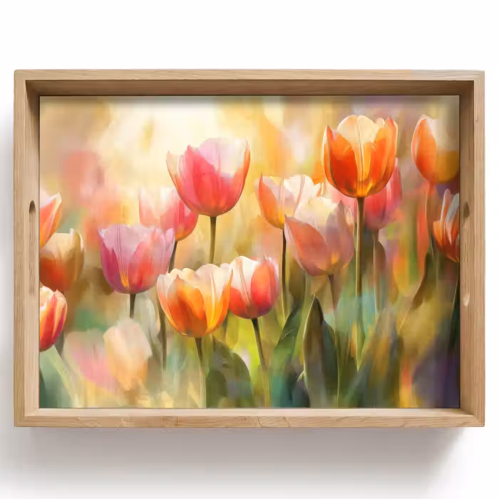 Tray - Tulips - Fairytale - Colorful