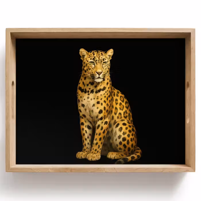 Tray - Panther - Realistic - Brown