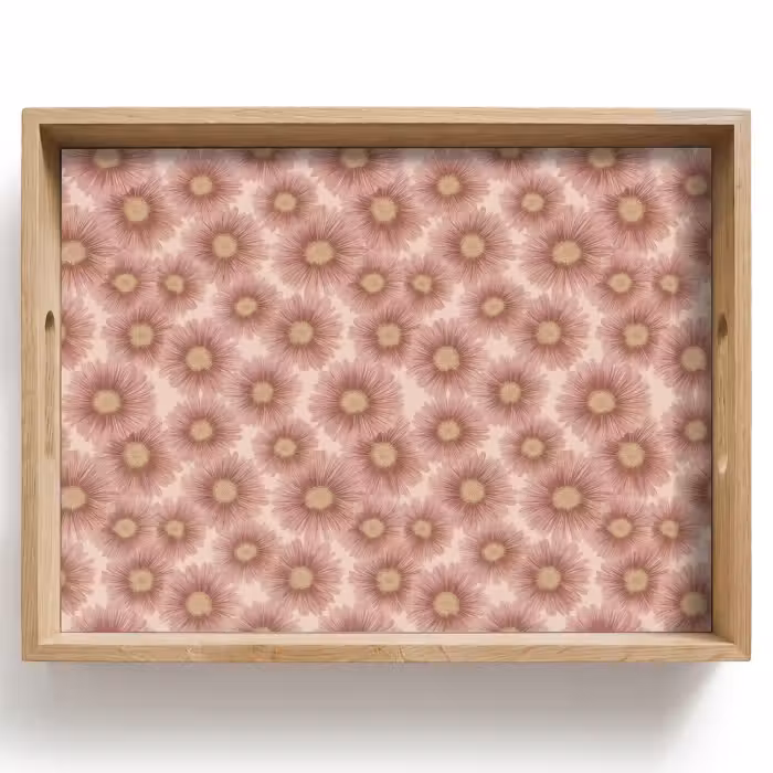 Tray - Gerbera - Flowers - Pink
