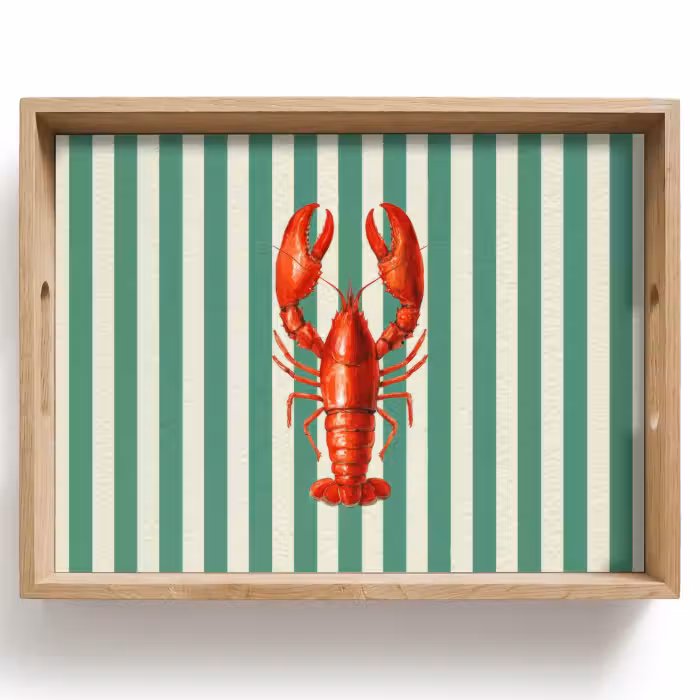 Tray - Cancer - Stripes - Realistic - Summery